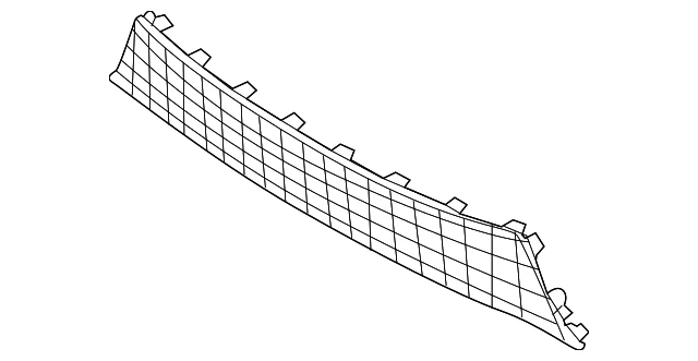 Genuine Mitsubishi Lower Grille 6402A588