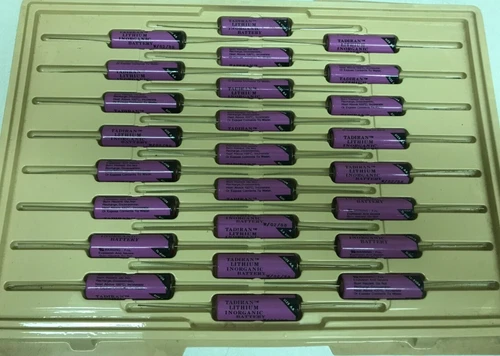 Lot of 25 New Old Stock Tadiran AA Inorganic Lithium Battery 3.6V TL-5104