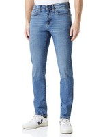 Amazon Essentials Herren Athletic-Fit-Stretchjeans 28W / 28L, Helle Waschung