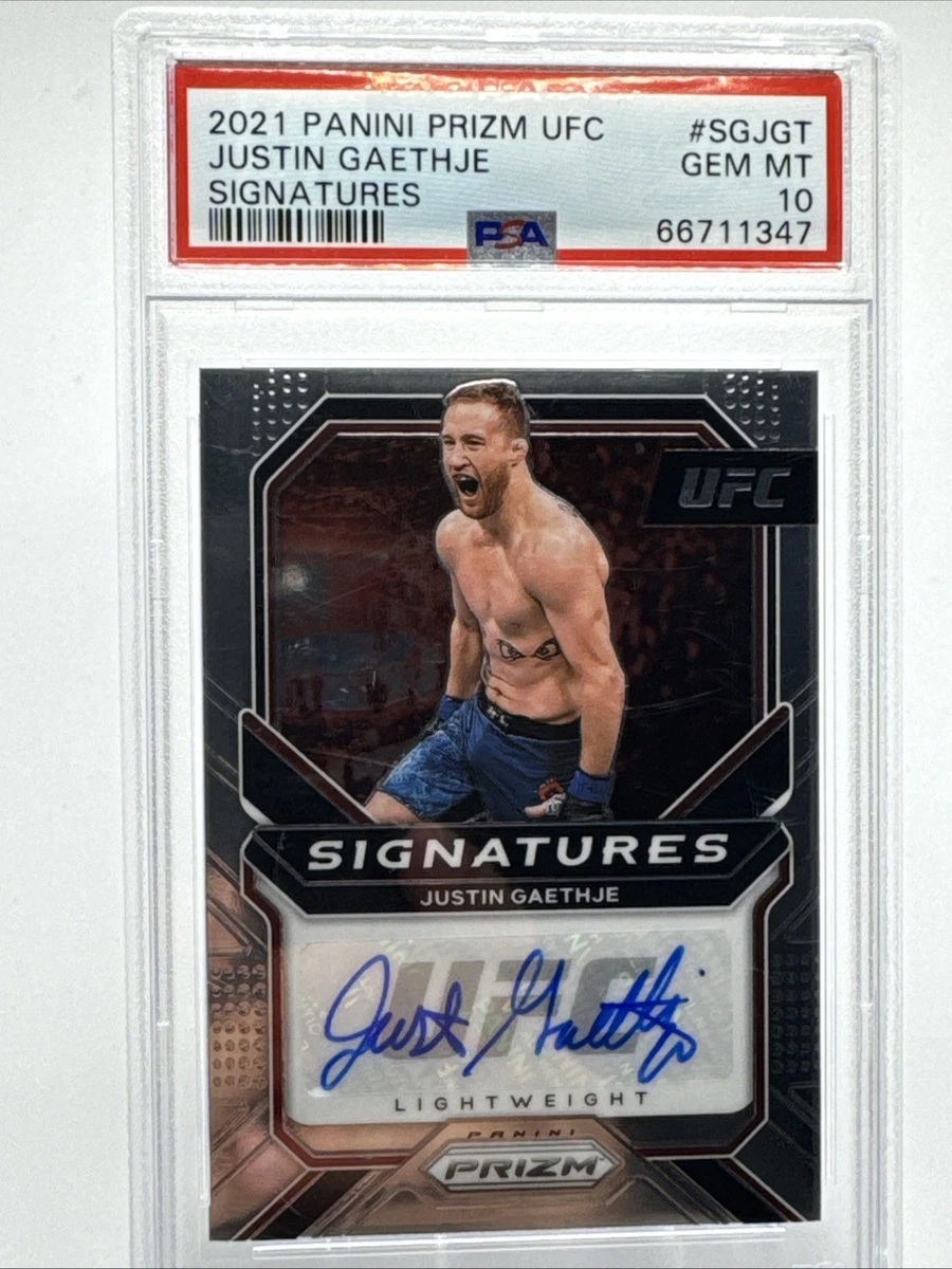Las mejores ofertas en 2021 Panini Prizm UFC - Justin Gaethje #SG