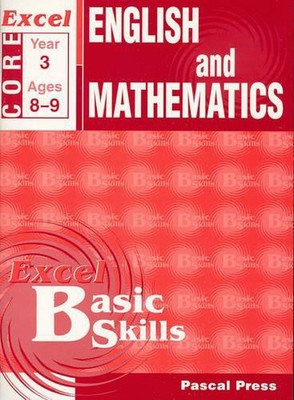 Excel Grundfertigkeiten Hausaufgabenbücher: Jahr 3 Kernbuch von Pascal Press (Englisch) Pa