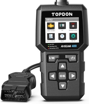 TOPDON OBD2 Code Reader AL400 OBD2 Scanner Car Diagnostic Tool with 10 OBD II