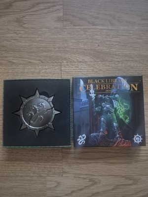 Black Library Celebration 2026 Medal Warhammer 40k GW New Free P&P