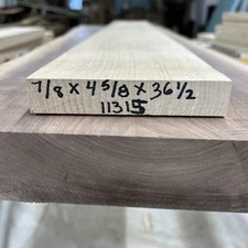 Hard Maple Guitar Neck Blank Quarter Sawn 7/8 x 4 5/8 x 36 1/2