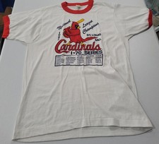 VTG Screen Stars St Louis Cardinals Large 1985 National League Champions T-Shirt