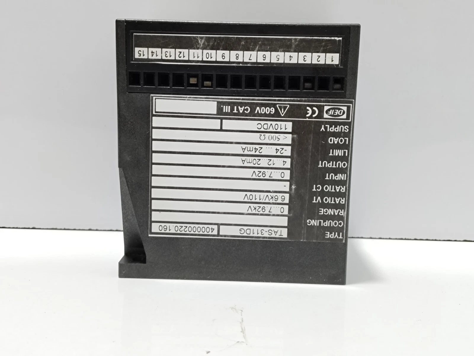 SELECTABLE CONVERTER AUX SUPPLY: FROM 57 TO 690 V AC