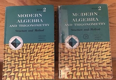 Modern algebra and trigonometry Structure and Method book 2 Teacher, Student set