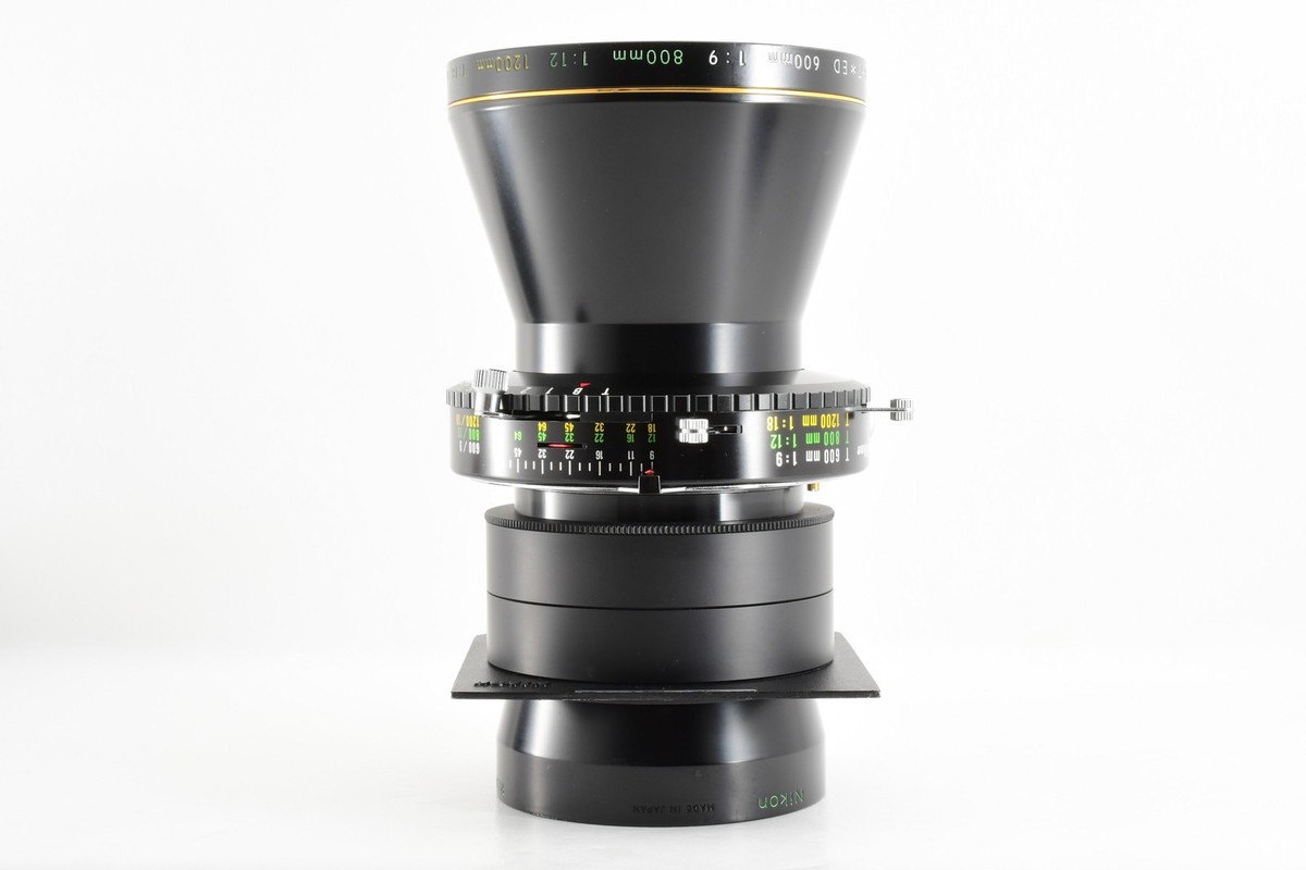 Nikon ニコン NIKKOR-T ED 600mm F9 800mm F12 MINT】 Nikon NIKKOR T ED 600mm F9 800mm F12 1200mm F18 Rear