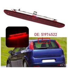 Rot Lins Rücklicht Dritte Bremsleuchte für 12-19 Fiat Punto Grande Punto