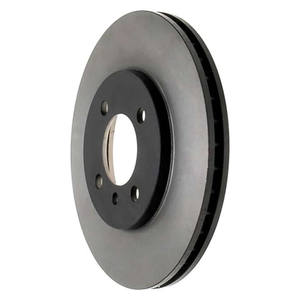 Kit de rotores de freno delanteros + pastillas metálicas y herrajes para BMW 325e 1984-1987 Foto 3 de 4