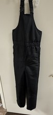 Boys Black Snow Pants Size 10/12