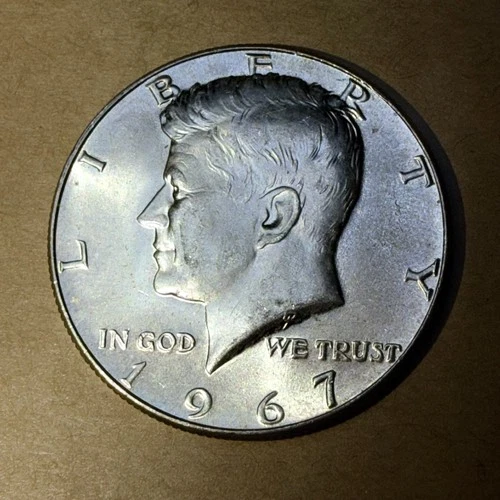 1967 (P) Kennedy Half Dollar 50¢ - 40% Silver - AU to BU, You Grade...  #12