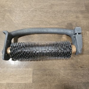 Vtg Hobart Commercial Meat Tenderizer Roller Blades Used Iron Heavy