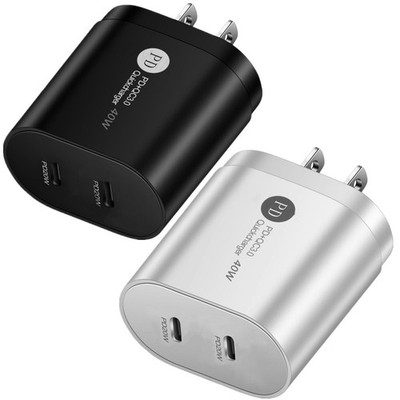 IPhone 16 15 13 12 11 40W Fast Charger Block USB Type C Wall Power Adapter Lot