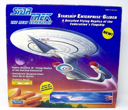 1993 STAR TREK The Next Generation Starship Enterprise Glider No. 6113 MIB - Picture 1 of 6