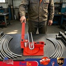 Manual Rebar Bender, Heavy-Duty Rebar Bending...