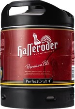 Hasseröder Perfect Draft Premium Pils 6 Liter Fass 4,9 % vol. 5 EUR Pfand incl.