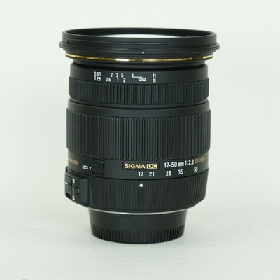 Sigma 17-50mm F2.8 EX DC OS HSM Nikon F mount Standard Zoom lens Used
