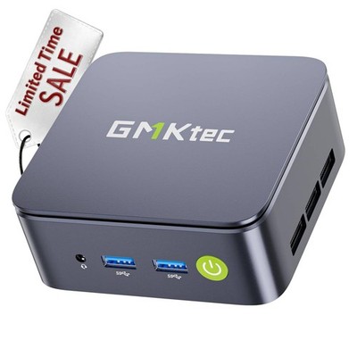 GMKtec G10 Mini PC AMD Ryzen 5 3500U 16GB DDR4 RAM 256GB SSD Desktop Computer