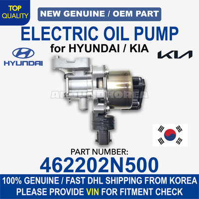 NEW GENUINE OEM 462202N500 Electric Oil Pump Hyundai&Kia Santa Fe MX5 2024-26