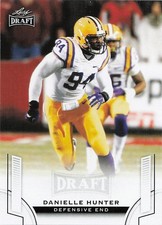 2015 Leaf Draft Danielle Hunter football rookie card #15 LSU Tigers- Vikings RC. rookie card picture