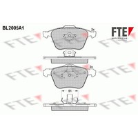 Fte BremsbelÄGe Satz Vorderachse Passend FüR Volvo S60 S80 V70 XC90 | 9010590