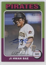2024 Topps Heritage Real One Auto Ji Hwan Bae #ROA-JB Auto 10k8