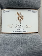 Women U.S. Polo Assn  Socks 10 Pair Size 4-10...