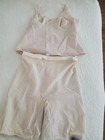 Olga Body Shaper Set Top Bottom Sz 38 Top Xl Shrt Blush Vtg. New WO Tag Lingerie — photo 1