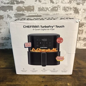 NEW - Chefman TurboFry Touch 4 Qt Digital Air Fryer