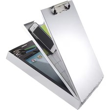 Zoro Select 21118 8-1/2" X 11" Clipboard 1/2", Silver, 21118