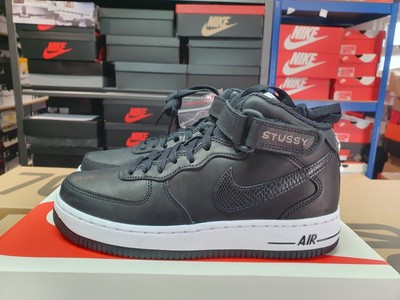 Nike Air Force 1 07 Mid SP Stussy Black White UK 5 US 5,5 EUR 38 DJ7840 001