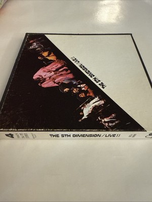 The 5th Dimension Live (1971) 7'' Cine Reel-To-Reel 3 ¾ ips 4-Track Stereo