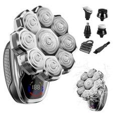 Electric Razor for Men, Head Shavers for Bald Men with Magnetic Detachable 9D