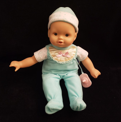 Fisher Price Little Mommy Cuddle & Coo Doll Moves Sounds Pacifier Clean & Works!