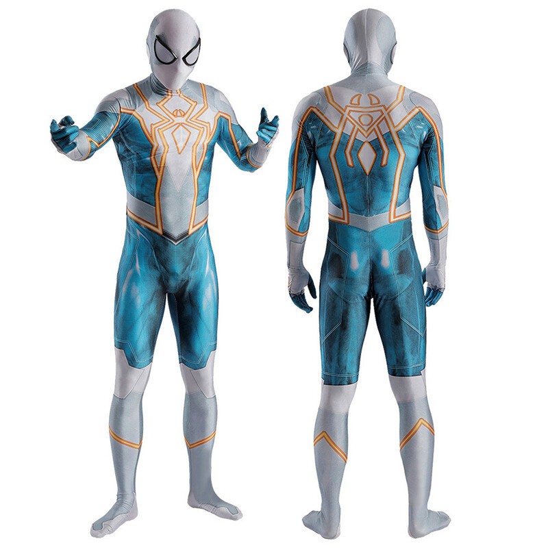 Amenazas y Amenazas Spider-Man Mono Spiderman Disfraz Juegos con disfraces Halloween utilería