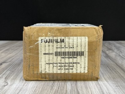 Fujifilm Direct Print Magnet Paper 4x6 200 Sheets Photo Lab Media NEW