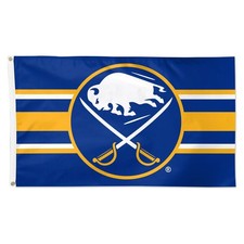 Buffalo Hockey Team Blue Memorable Flag 3x5 ft Sabres Fan Good Wall Decor Banner