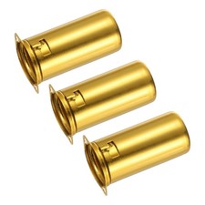 9 pins Ceramic Vacuum Tube Socket Valve 53mm Aluminum Shield ,Yellow Pack of 3