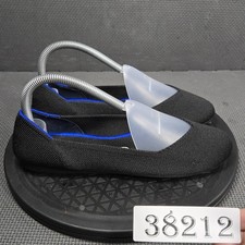 Rothy's The Flat Shoes Womens Size 8 Black Knit Ballet Flats Slip On Comfort
