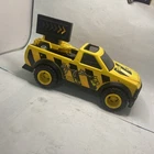 Vintage Metal 1991 TONKA TOYS  Truck HIGHWAY BOSS Steel Toy Truck With Trailer