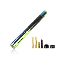 Sylvil Car Short Antenna, 4.72 Aluminum Radio Antennas Replacement, Carbon Fi...