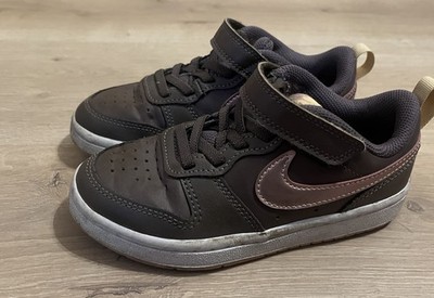 Nike Air Force One Größe 11 Kleinkind Indigo und Roségold seltene Farbe