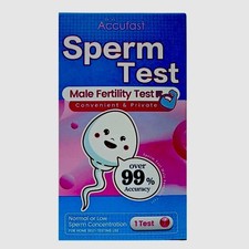 ACCUFAST Sperm Test Male Fertility Test EXP DATE: 23/05/2026