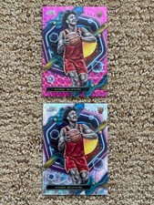 Kobe Bufkin RC 2023-24 Topps Chrome Cosmic #164 Parallel Lot Pink Galaxy/Nucleus