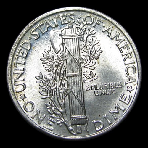 1941 Mercury Dime Silver ---- Gem BU+ FB Condition Stunning ---- #PP836