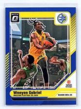 Wenyen Gabriel 2024-25 Donruss EuroLeague #67 Optic Blue #/49
