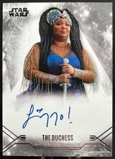 2025 Star Wars Smuggers Outpost 🔥 LIZZO as THE DUTCHESS 🔥 on card Autograph