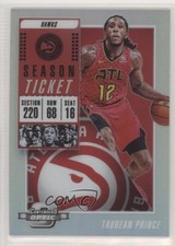 2018 Panini Contenders Optic Season Ticket Silver Prizm Taurean Prince #26 s3g