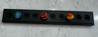 10 Marble Display Tray Holder for Marbles up to 3/4'' | 3D Printed